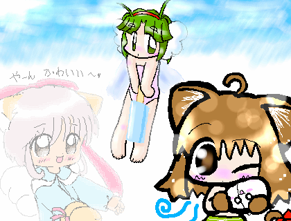 自キャラ合作〜